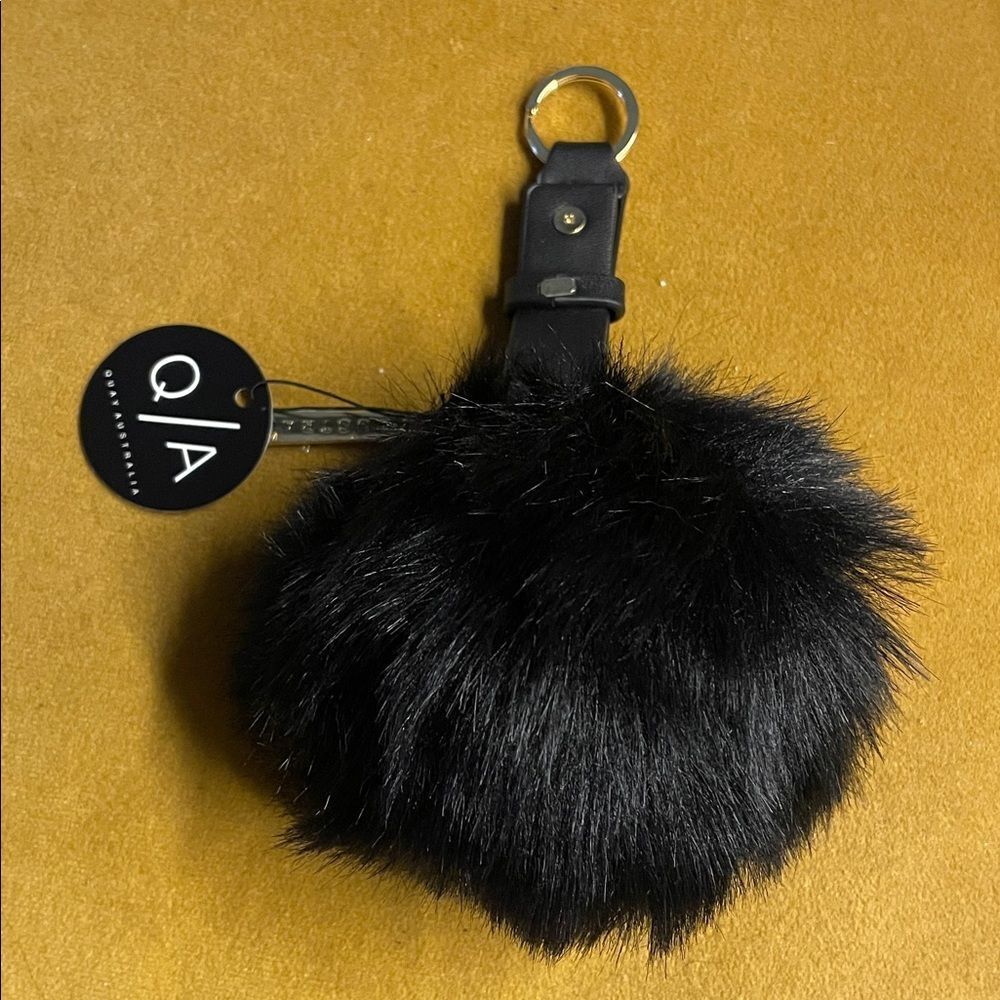 Quay X Jenner PomPom Keychain NEW